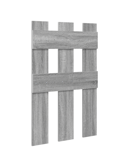 Appendiabiti a muro Grigio sonoma 65 x 3 x 100 cm