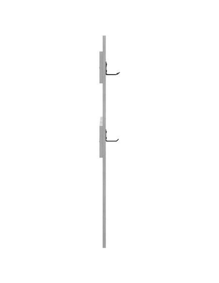 Appendiabiti a muro Grigio sonoma 65 x 3 x 100 cm