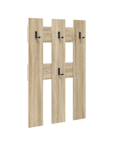 Appendiabiti a muro Rovere Sonoma 65 x 3 x 100 cm