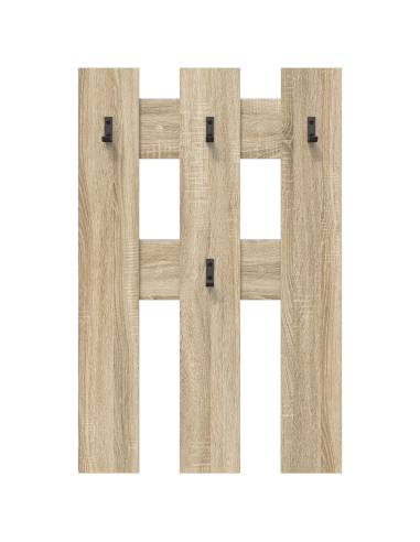 Appendiabiti a muro Rovere Sonoma 65 x 3 x 100 cm