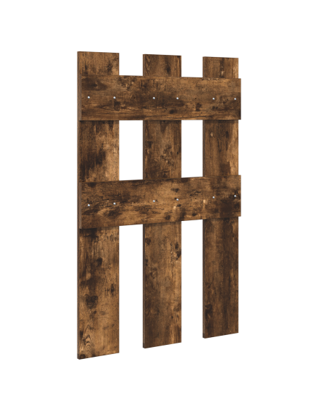 Appendiabiti a muro Rovere fumo 65 x 3 x 100 cm