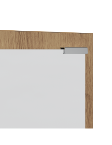 Appendiabiti a muro Rovere artigianale 100 x 10 x 100 cm