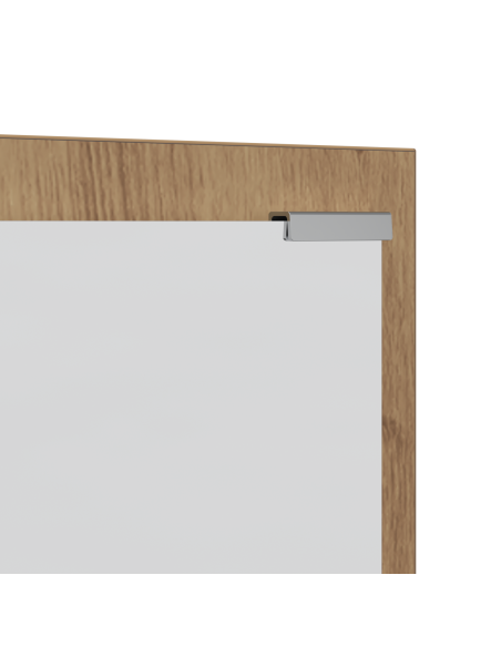 Appendiabiti a muro Rovere artigianale 100 x 10 x 100 cm