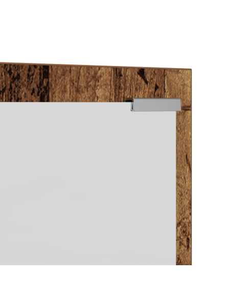 Appendiabiti a muro Legno Antico 100 x 10 x 100 cm