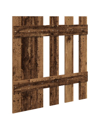 Appendiabiti a muro Legno vecchio 100 x 10 x 100 cm