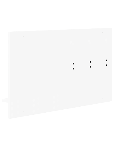 Appendiabiti a muro Bianco 90 x 10 x 50 cm Legno multistrato