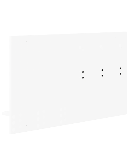 Appendiabiti a muro Bianco 90 x 10 x 50 cm Legno multistrato