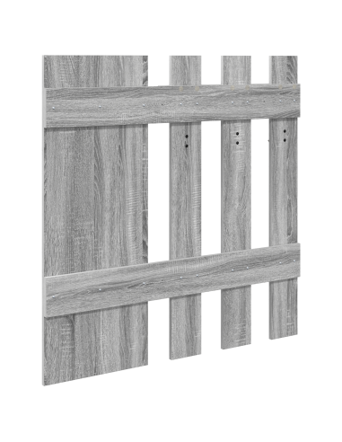 Appendiabiti a muro Grigio Sonoma 100 x 10 x 100 cm