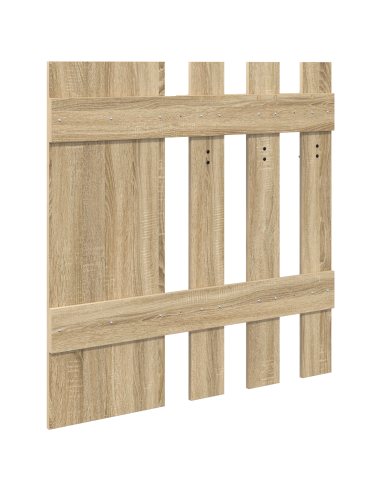 Appendiabiti a muro Rovere Sonoma 100 x 10 x 100 cm