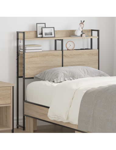 Testata contenitore rovere sonoma 100 cm Legno multistrato