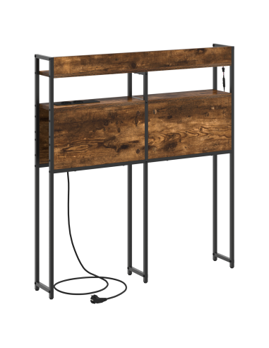 Testata contenitore Rovere fumo 100 cm Legno multistrato