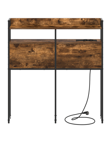 Testata contenitore Rovere fumo 100 cm Legno multistrato