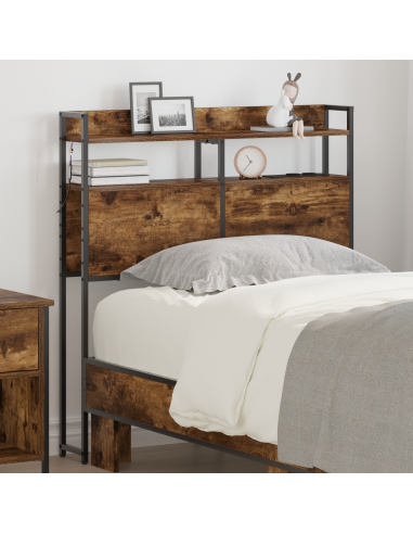 Testata contenitore Rovere fumo 100 cm Legno multistrato