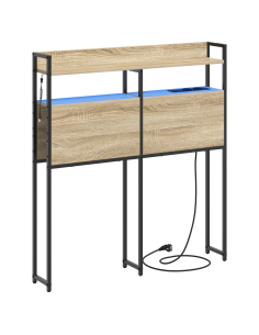 Testata contenitore rovere sonoma 90 cm Legno multistrato