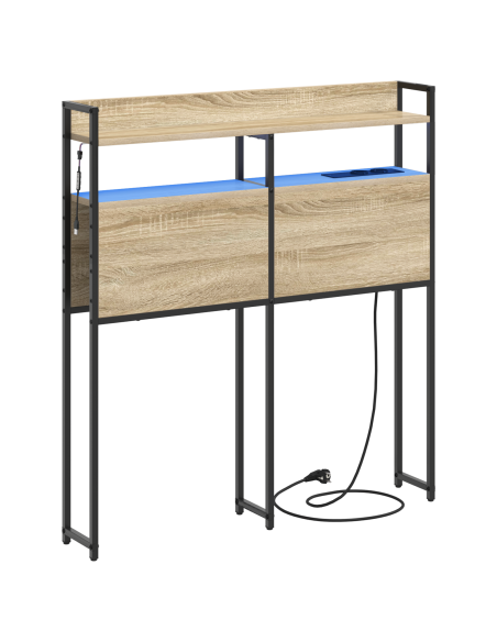 Testata contenitore Rovere Sonoma 90 cm Legno multistrato