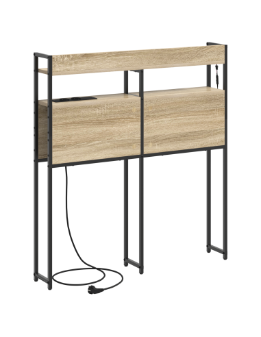 Testata contenitore rovere sonoma 90 cm Legno multistrato