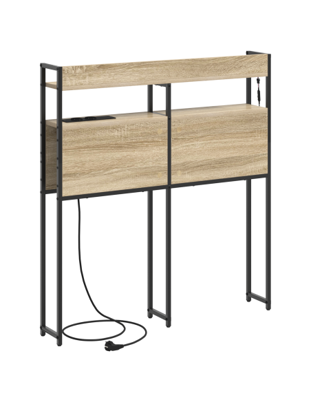 Testata contenitore Rovere Sonoma 90 cm Legno multistrato