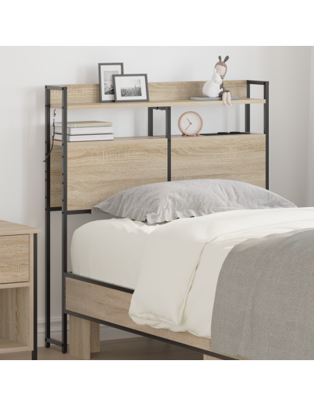 Testata contenitore Rovere Sonoma 90 cm Legno multistrato
