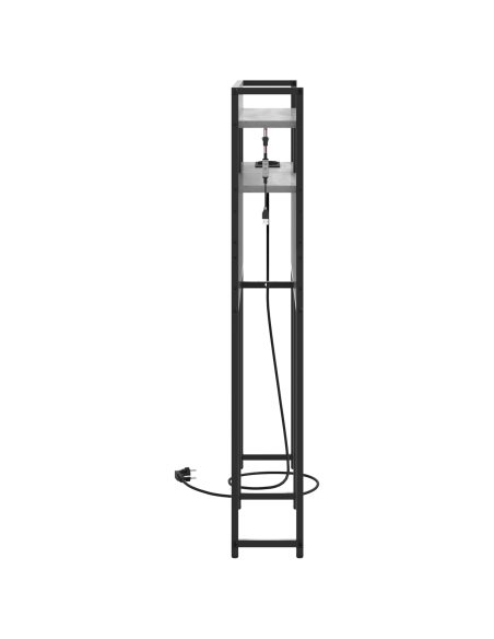 Testata contenitore Grigio sonoma 90 cm Legno multistrato