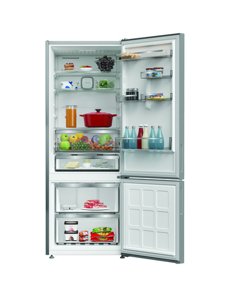 Hotpoint Ariston HPAK26472XP4E frigorifero con congelatore Libera installazione 475 L E Acciaio inox