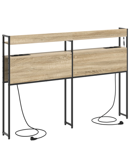 Testata contenitore Rovere Sonoma 120 cm Legno multistrato