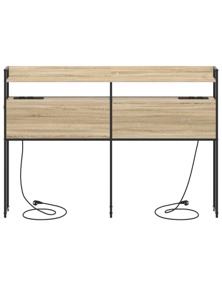 Testata contenitore Rovere Sonoma 120 cm Legno multistrato