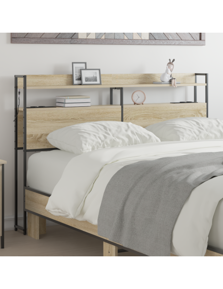 Testata contenitore Rovere Sonoma 120 cm Legno multistrato