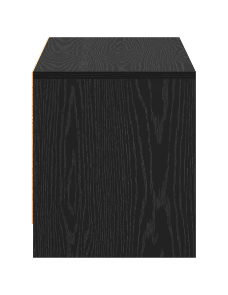 Supporto TV Rovere nero Legno multistrato