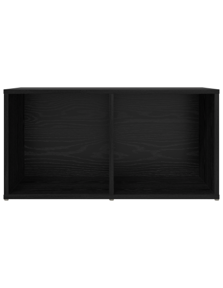 Mobile TV con archiviazione Rovere nero Legno multistrato