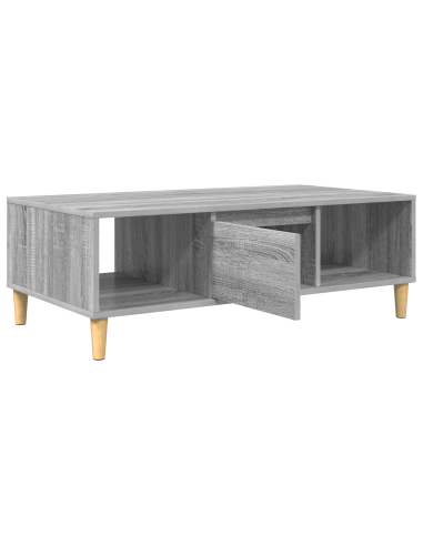 Tavolino da salotto Grigio Sonoma 102 x 55 x 35 cm