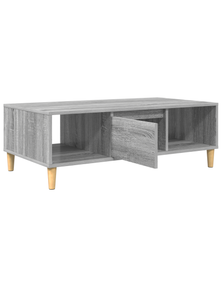 Tavolino da salotto Grigio Sonoma 102 x 55 x 35 cm