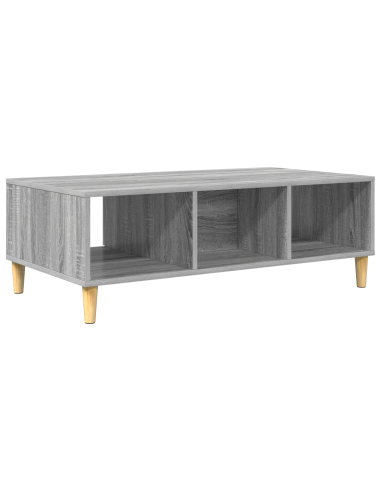 Tavolino da salotto Grigio Sonoma 102 x 55 x 35 cm