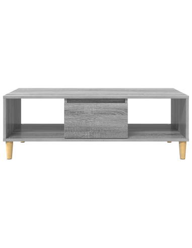 Tavolino da salotto Grigio Sonoma 102 x 55 x 35 cm