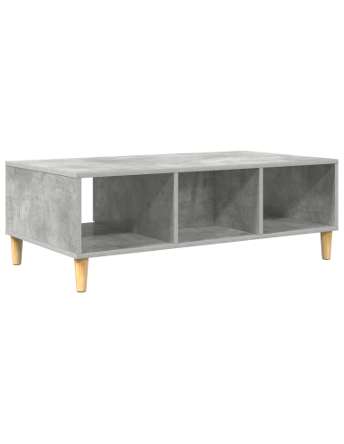 Tavolino da salotto Grigio cemento 102 x 55 x 35 cm