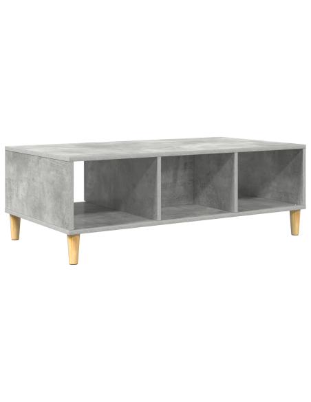 Tavolino da salotto Grigio cemento 102 x 55 x 35 cm