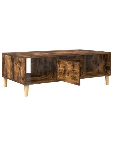 Tavolino da salotto Rovere fumé 102 x 55 x 35 cm