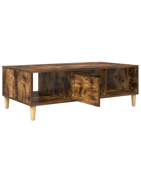 Tavolino da salotto Rovere fumé 102 x 55 x 35 cm