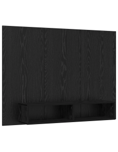 Set mobile TV Rovere Nero 120 x 23,5 x 90 cm Legno multistrato 2