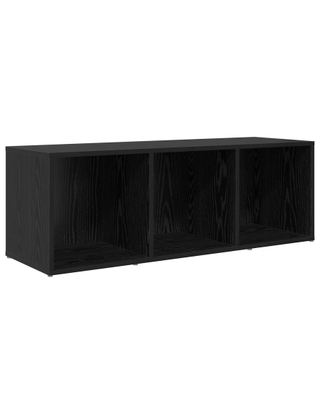 Mobile TV con archiviazione Rovere nero Legno multistrato