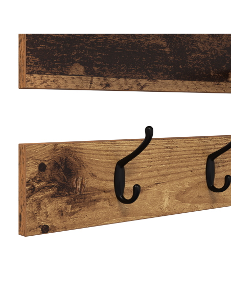 Appendiabiti a muro Legno antico 90 x 15 x 36 cm