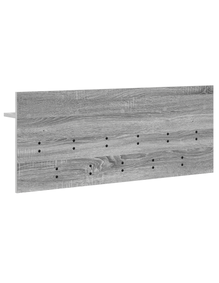 Appendiabiti a muro Grigio sonoma 100 x 40 x 12 cm
