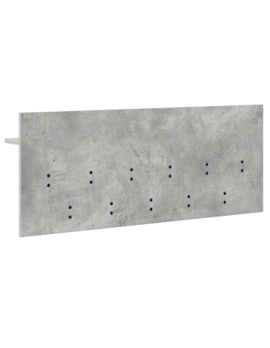 Appendiabiti a muro Grigio cemento 100 x 40 x 12 cm