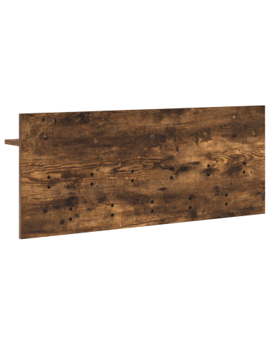 Appendiabiti a muro Rovere fumé 100 x 40 x 12 cm