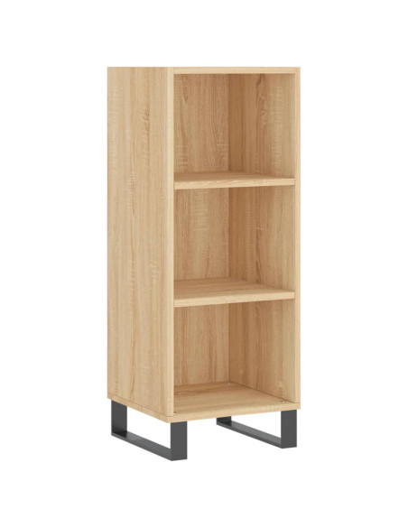 Credenza Rovere Sonoma 34,5x34x180 cm in Legno Multistrato