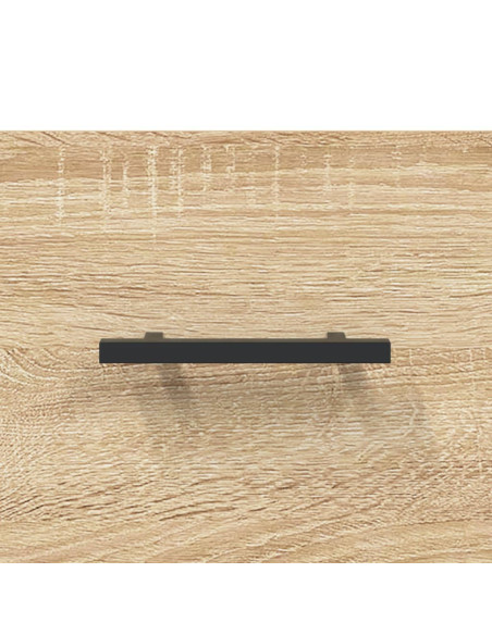Credenza Rovere Sonoma 34,5x34x180 cm in Legno Multistrato