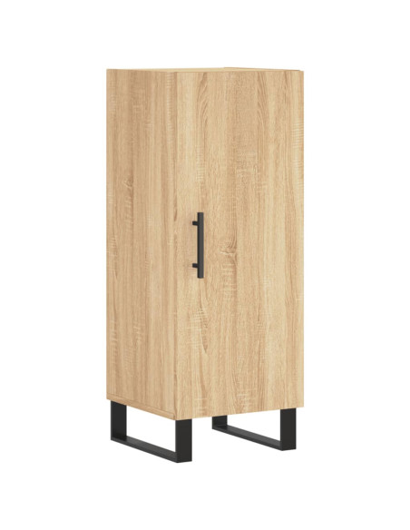 Credenza Rovere Sonoma 34,5x34x180 cm in Legno Multistrato