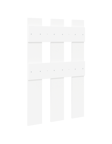 Appendiabiti a muro Bianco 65 x 3 x 100 cm Legno multistrato
