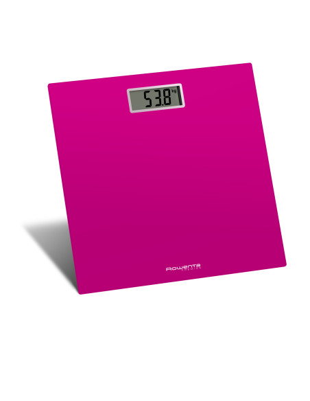 Rowenta Premiss BS1403 Quadrato Rosa Bilancia pesapersone elettronica
