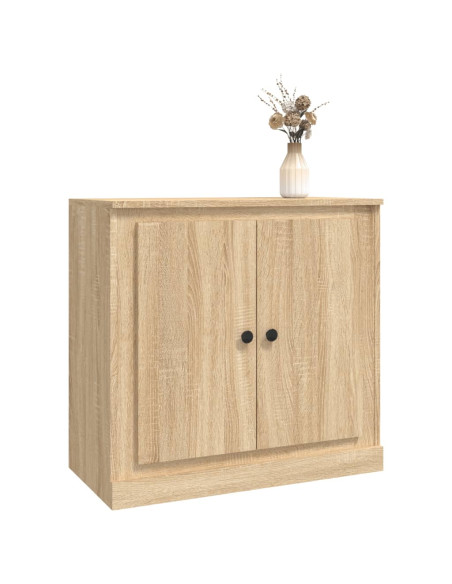 Credenza Rovere Sonoma 70x35,5x67,5 cm in Legno Multistrato