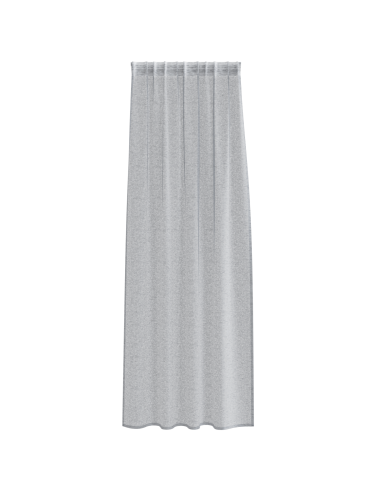 Tenda in Velo 2 pcs Grigio scuro 260 x 140 cm Poliestere